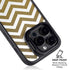 Gold Chevron iPhone 15 Pro Kickstand Case